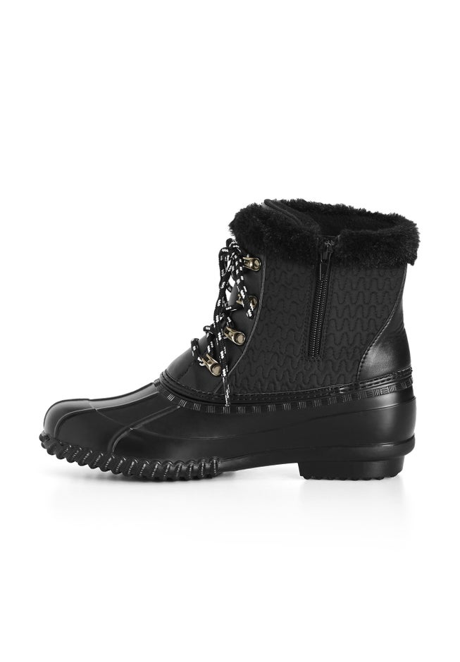 Ariah Cold Faux Fur Ankle Weather Boot image number 3