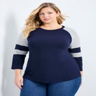 Splice Sleeve Color Top image number 0
