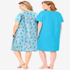 2-Pack Short-Sleeve Sleepshirt image number null