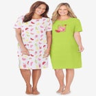 2-Pack Short-Sleeve Sleepshirt image number null