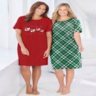 2-Pack Short-Sleeve Sleepshirt image number null