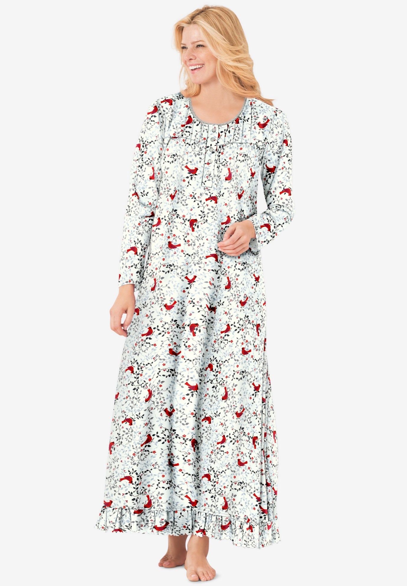 Long-Sleeve Gown image number 0