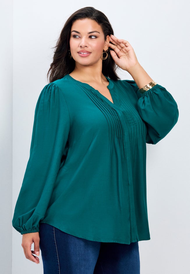 Olivia Pintuck Shirt image number 2