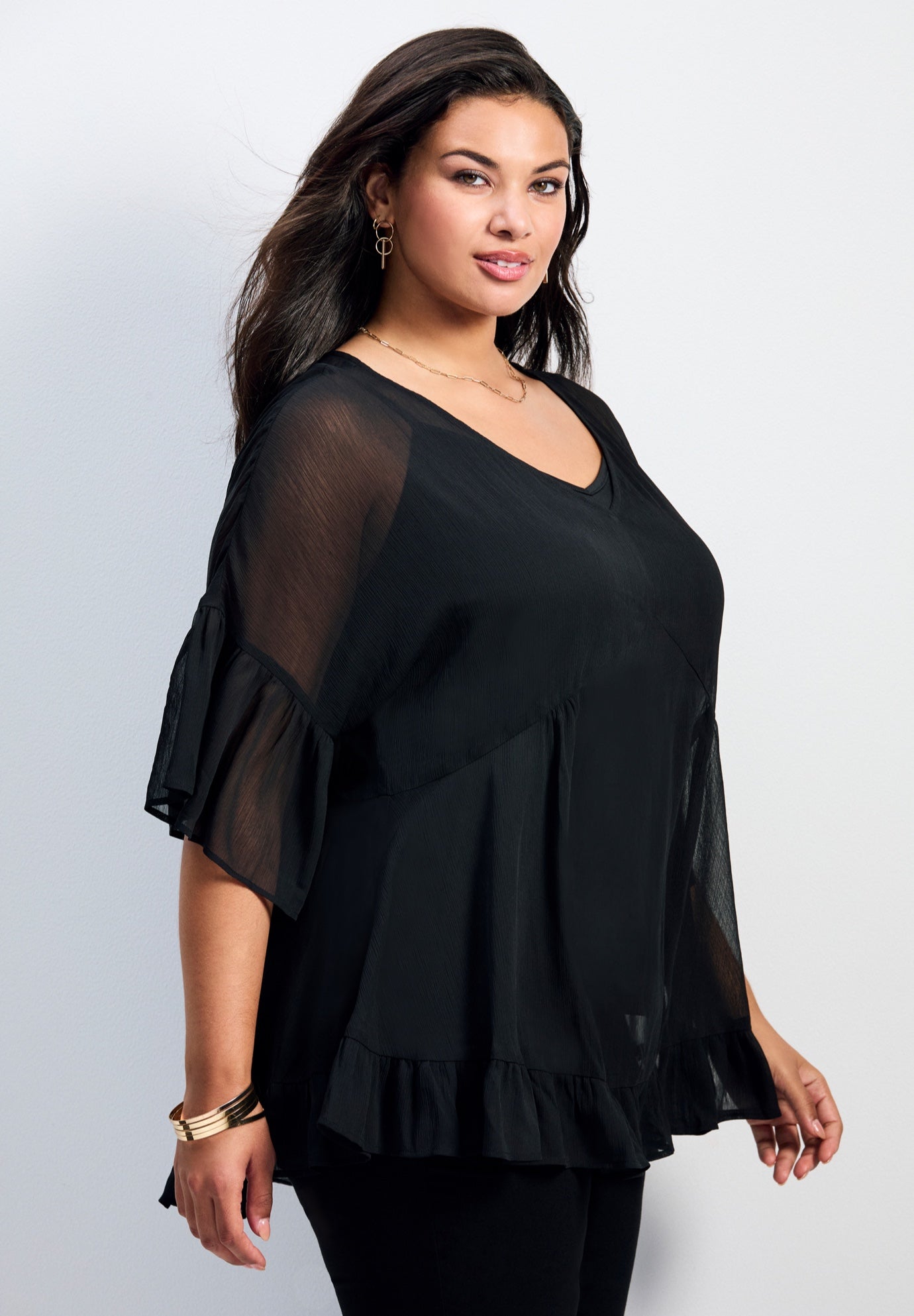 Harlow Frill Detail Blouse image number 2