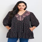 Ditsy Embroidered Tunic image number 0