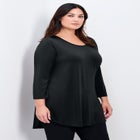 Sara Everyday Scoop Neck Tunic image number 2