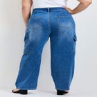 Cassidy Wide Leg Cargo Jean image number 1