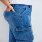 Cassidy Wide Leg Cargo Jean image number 3