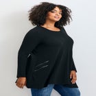 Alina Hacci Zip Detail Tunic image number 2