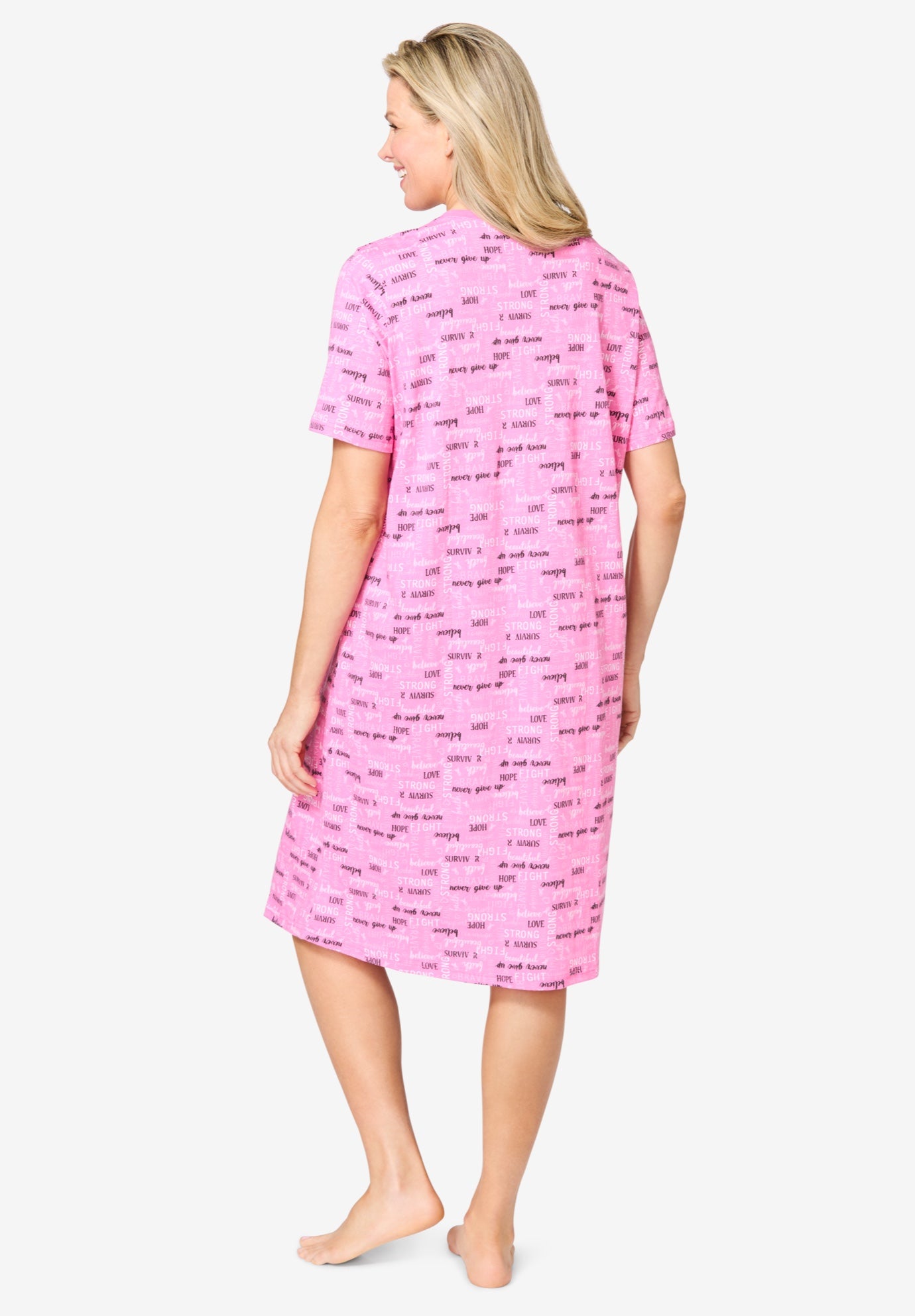 Breast Cancer Support Sleepshirt image number 1