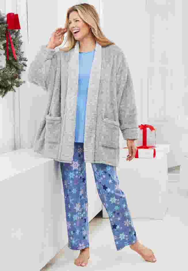 Dreams & Co.® Fluffy Bed Jacket. image number 4