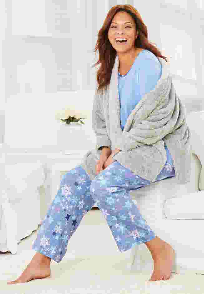 Dreams & Co.® Fluffy Bed Jacket. image number 5