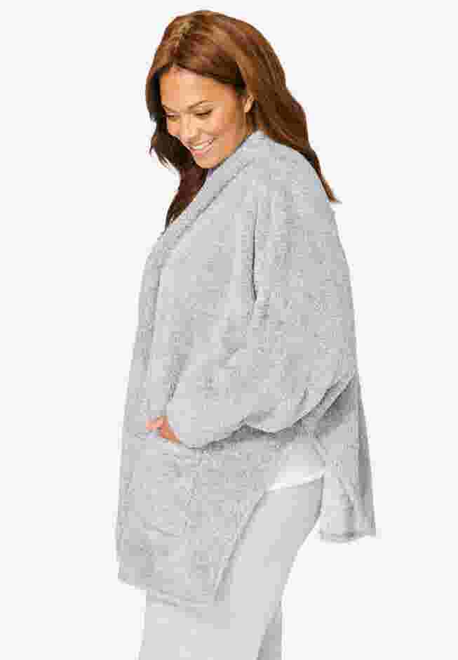Dreams & Co.® Fluffy Bed Jacket. image number 2