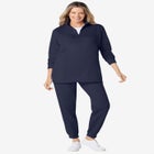 2-piece fleece sweatshirt set image number null