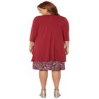 Soft Knit Jacket Dress image number null