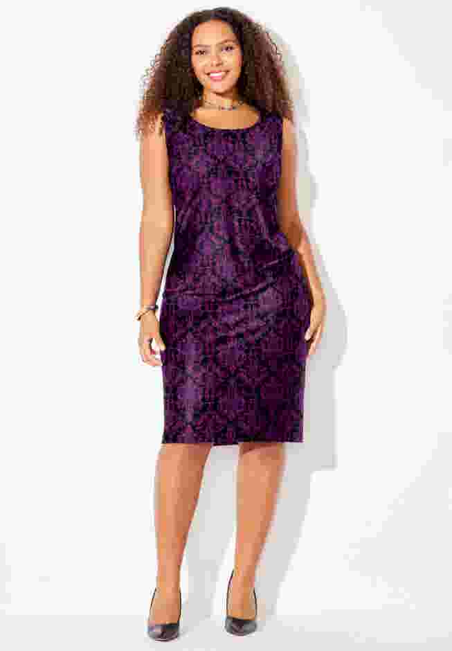 Soft Knit Jacket Dress image number 2