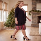 Soft Knit Jacket Dress image number 2