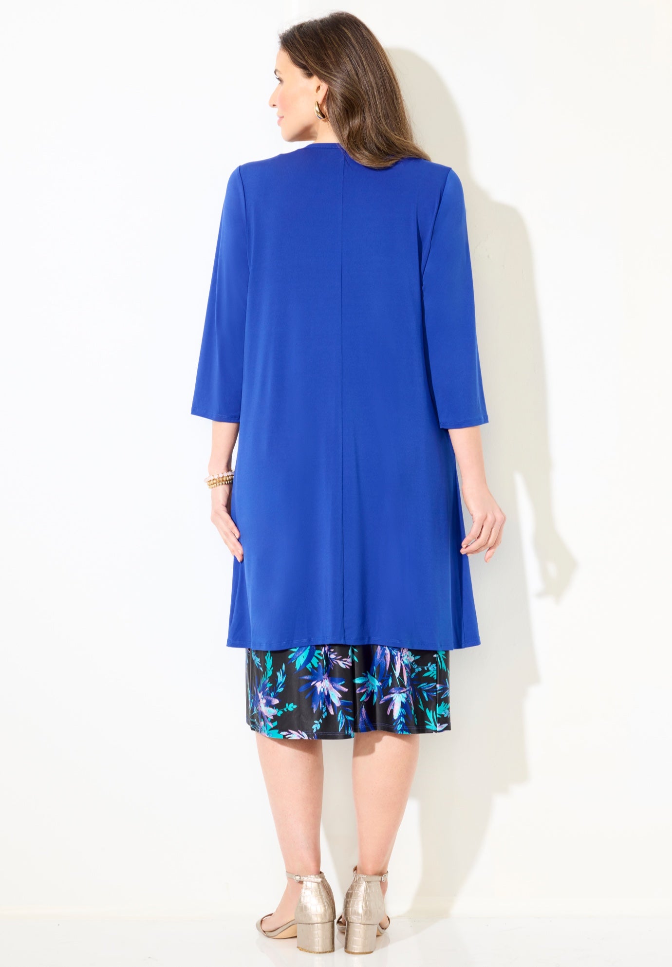 Soft Knit Jacket Dress image number 1