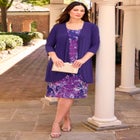 Soft Knit Jacket Dress image number null