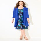 Soft Knit Jacket Dress image number null