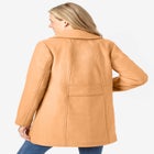 Wool-Blend Double-Breasted Peacoat image number null