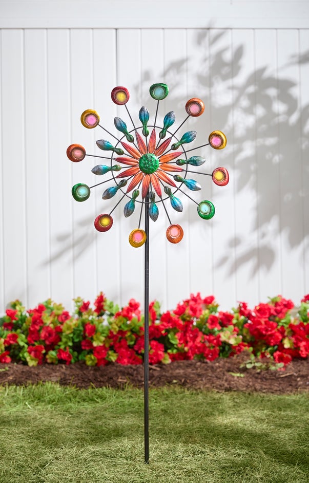 Floral Wind Spinner image number 0