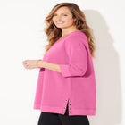 Cloud Knit V-Neck Top image number null