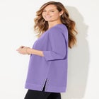 Cloud Knit V-Neck Top image number null