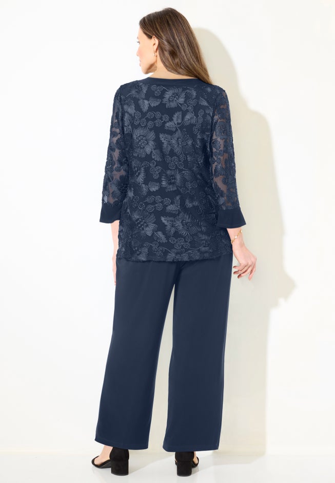 Soutache 2-Piece Pant Suit image number 1