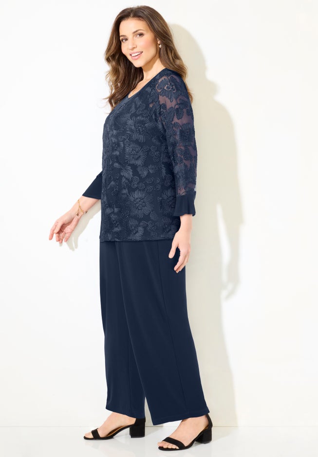 Soutache 2-Piece Pant Suit image number 2