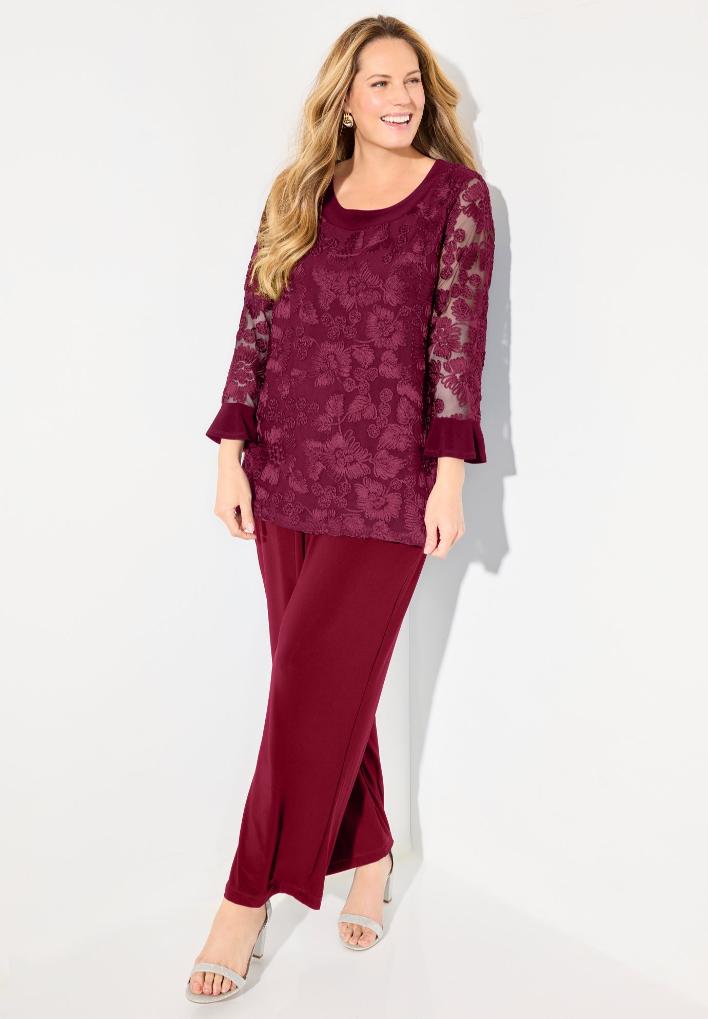 Soutache Pant Set image number 0