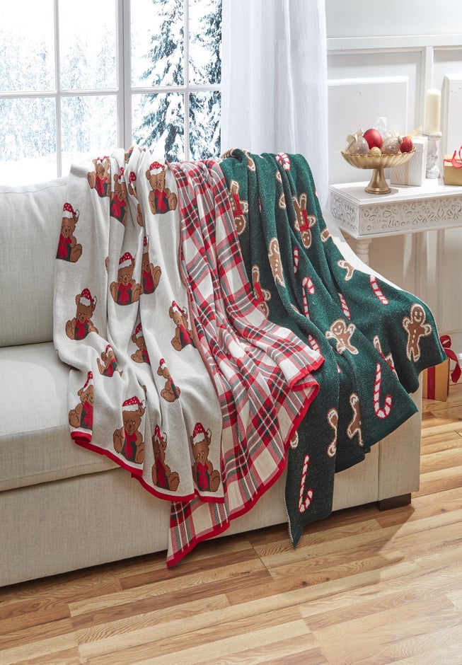 Holiday Novelty Throw Blanket image number 1