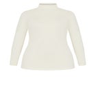 Organic Mock Neck Top image number 3