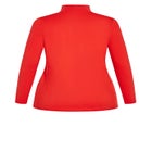 Organic Mock Neck Top image number 5