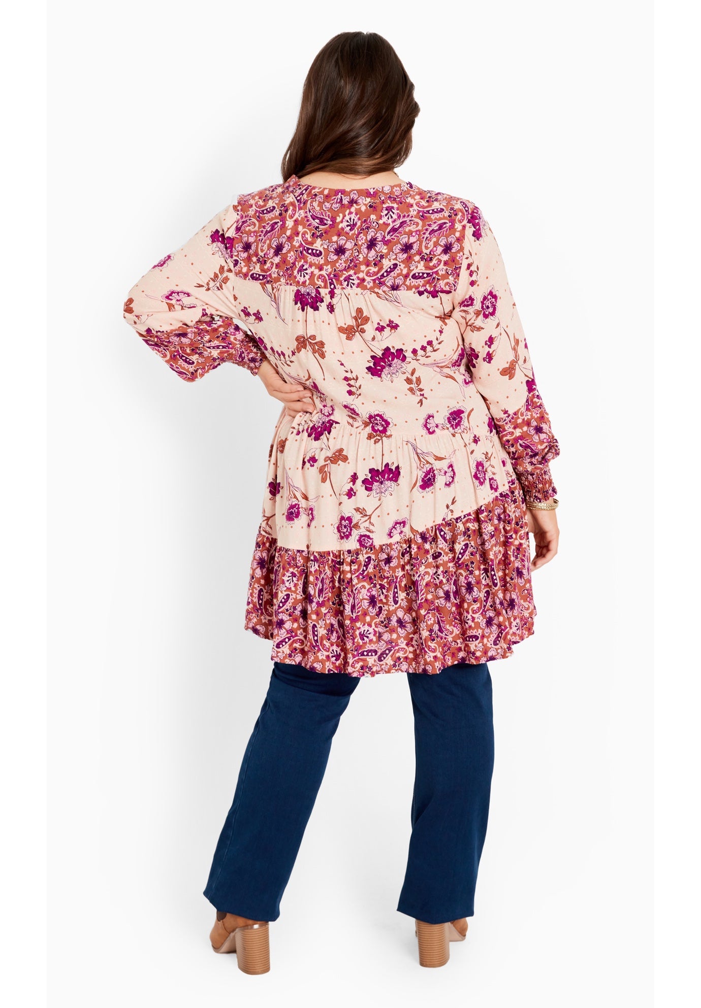 Cynthia Splice Empire Waist Tunic image number 1