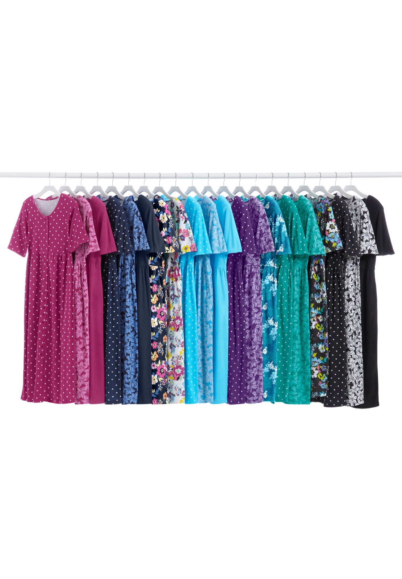 Button-Front Essential Dress image number 1