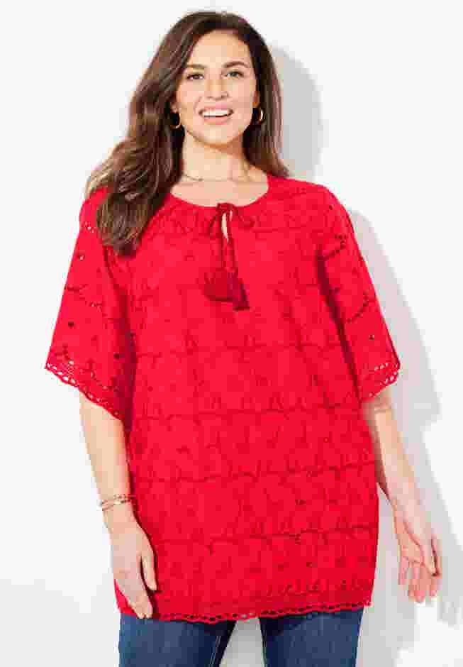 Harborview Eyelet Top image number 0