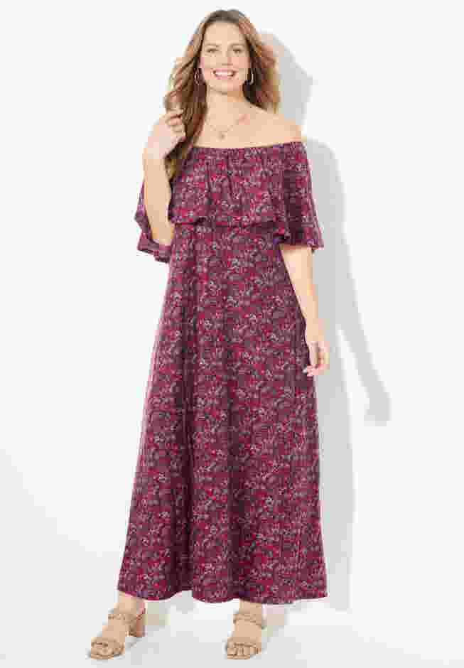 Meadow Crest Maxi Dress image number 0