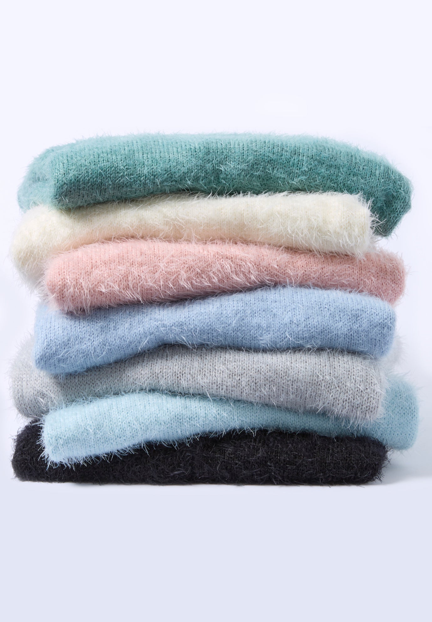 Eyelash Mockneck Sweater image number 4