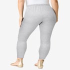 Plus Size Essential Stretch Ankle Length Pull-On Legging image number 2