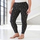 Plus Size Essential Stretch Ankle Length Pull-On Legging image number 0