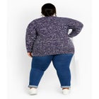 Charli Drop Shoulder Cable Sweater image number 3