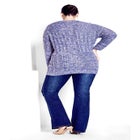 Charli Drop Shoulder Cable Sweater image number 3