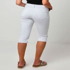 Stretch Denim Capri Pant image number null