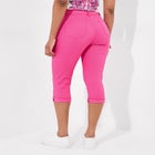 Stretch Denim Capri Pant image number null