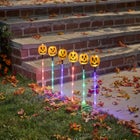 Set of 6 Jack-O-Lantern Pathway Lights image number null