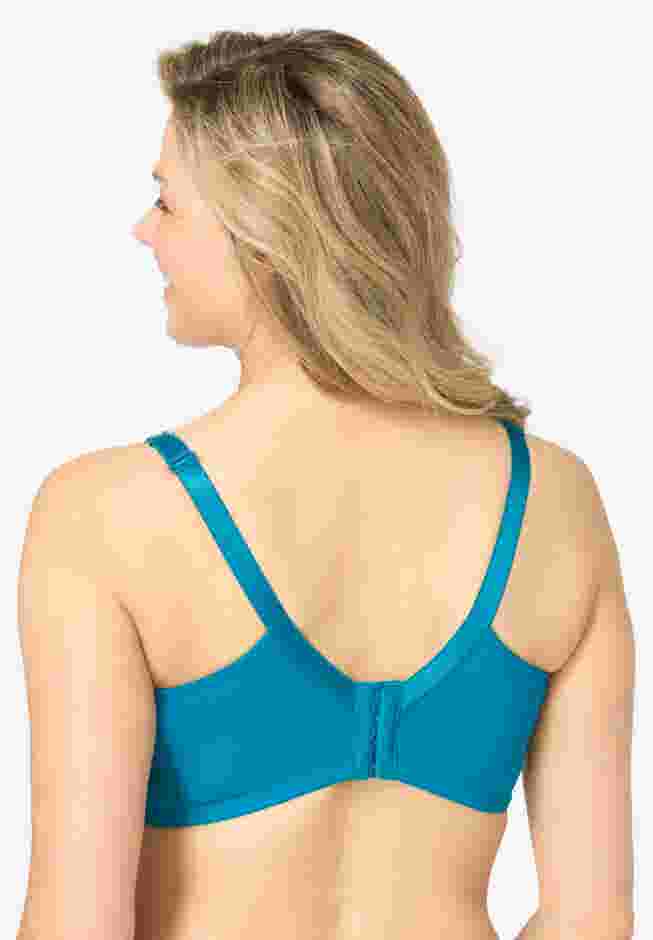 Catherines® Jacquard Polka Dot Wire Free Bra image number 1
