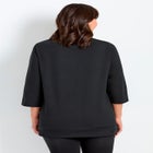 Lace Crewneck Tee image number 1
