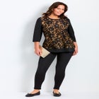 Lace Crewneck Tee image number 3