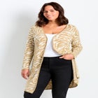 Open Front Sweater Cardigan image number 3